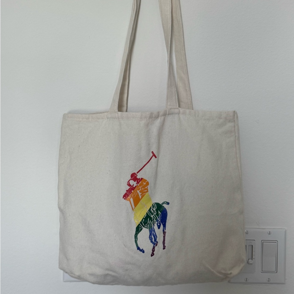 Ralph Lauren Fragrance Gift With Purchase Canvas Tote (Promo Item) 2 totes.